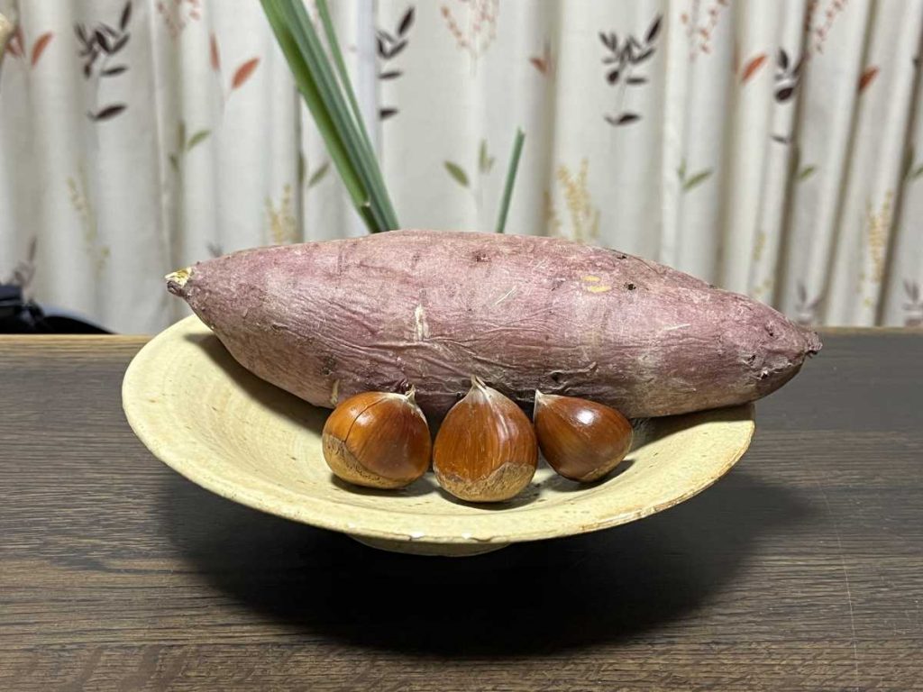 芋と栗を使った菓子の商品開発と製造